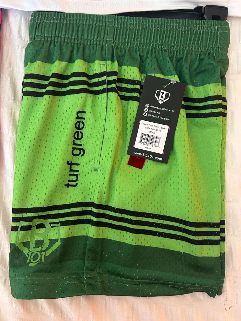 Baseball Lifestyle Youth Small Shorts